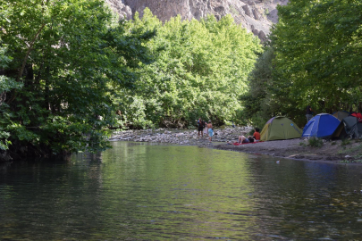 Sakin şehir Arapgir'de yaz sezonu yoğunluğu