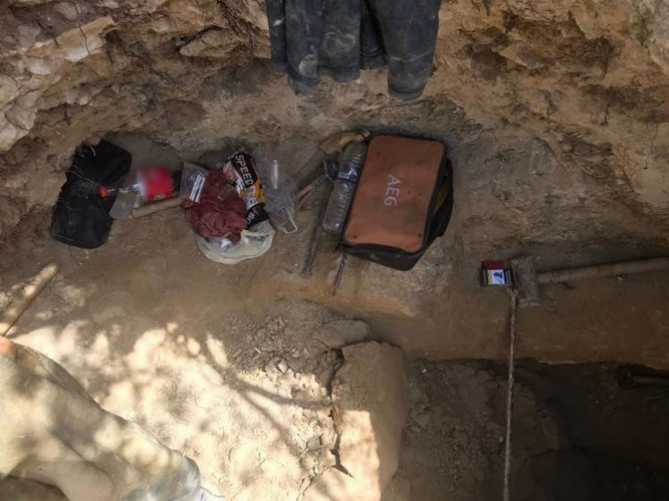 Bursa'da define için kazı yapanlara suçüstü! - Bursa Hayat Gazetesi-2