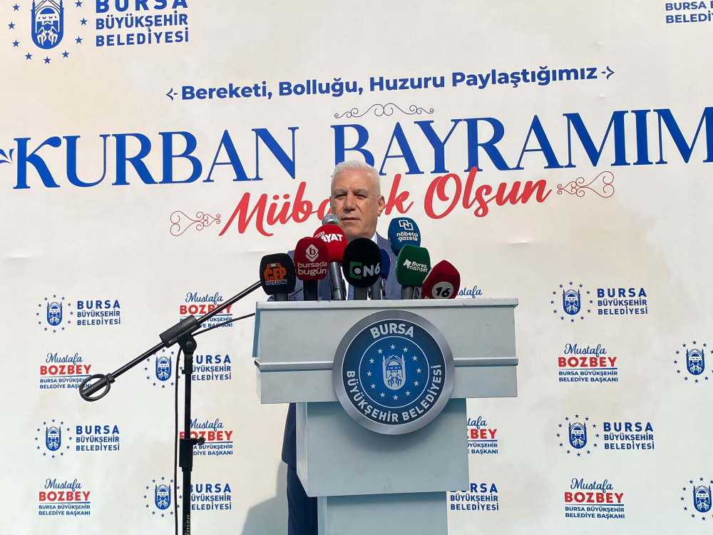 Başkan Bozbey belediye personeliyle bayramlaştı - Bursa Hayat Gazetesi-3