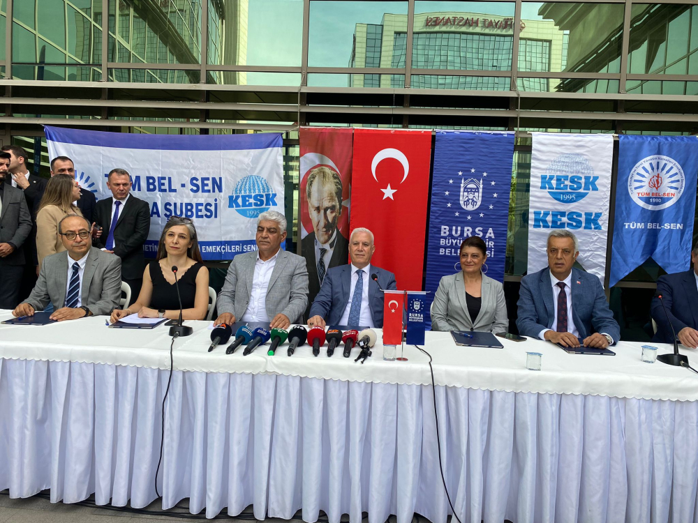 Bursa Büyükşehir ile TÜM BEL-SEN arasında toplu sözleşme - Bursa Hayat Gazetesi-2