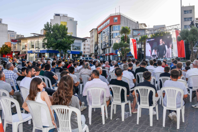 Karacabey'de milli maç heyecanı dev ekranda yaşanacak