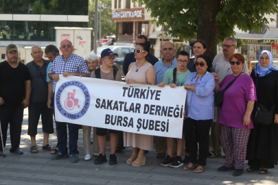 Bursa'da Sakatlar Derneği'nden ÖTV düzenlemesi iddiasına tepki