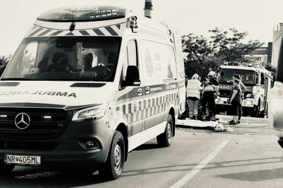 Slovakya'da tren kazası!