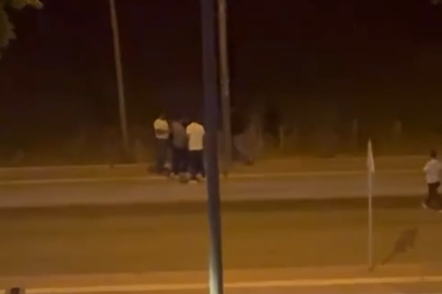 Bursa'da mahalleliyi rahatsız eden şahıslar darp edildi