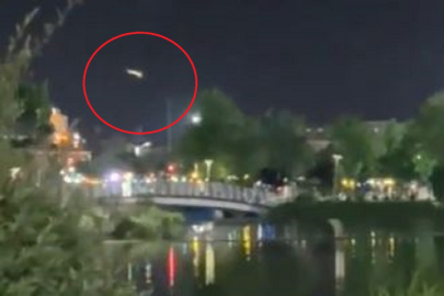 Bursa semalarında görülen parlak cisim merak uyandırdı