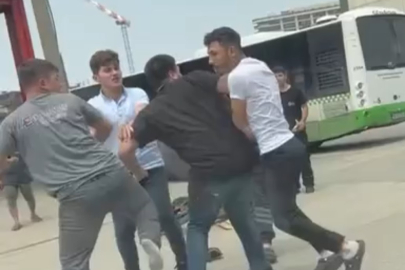 Bursa'da yol verme tartışması kavgaya dönüştü!