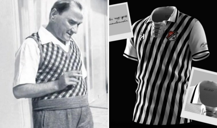 Üsküp FK Atatürk sevgisini formaya aktardı!  Bursa Hayat Gazetesi -3