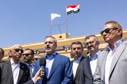 Bakan Fidan'dan Refah Sınır Kapısı’nda inceleme!