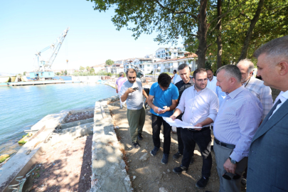 Kayık Çekek projesinde hummalı çalışma sürüyor