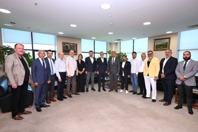 ANASİAD'dan BTSO Başkanı Burkay'a ziyaret!