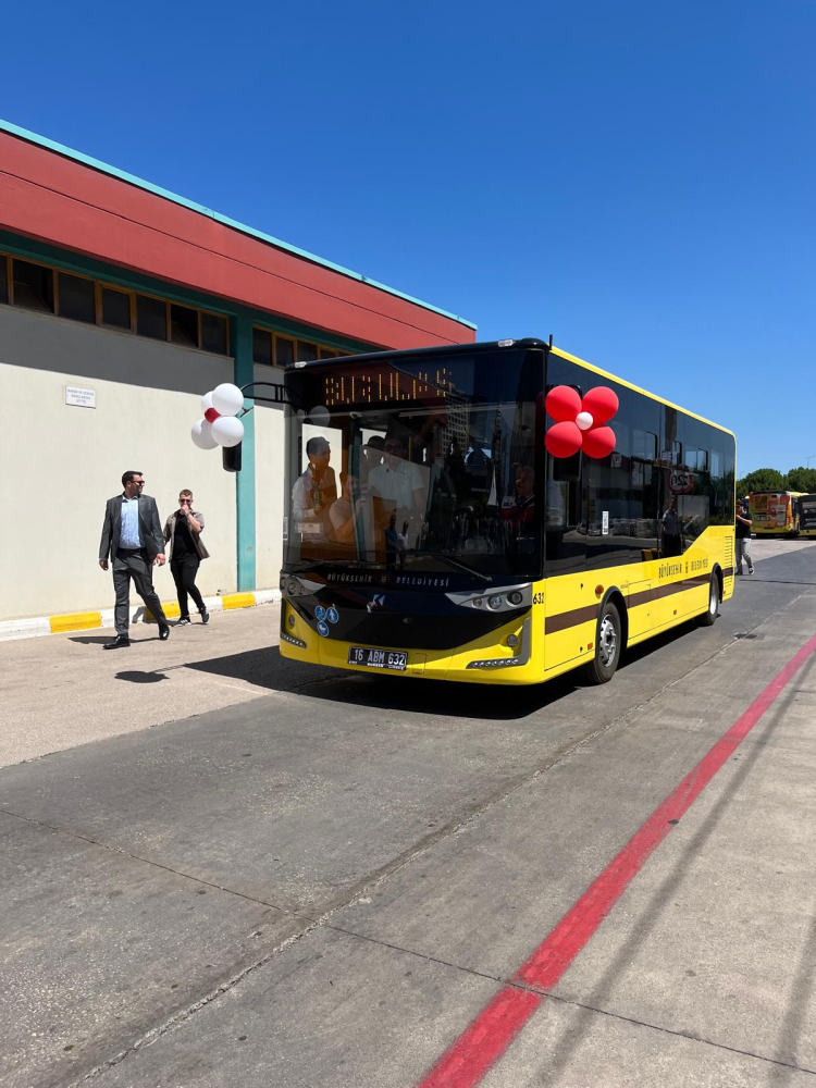 BURULAŞ filosuna 10 yeni otobüs eklendi Bursa Hayat Gazetesi -3