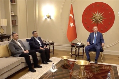 Cumhurbaşkanı Erdoğan, Heniyye'nin oğullarıyla görüştü!