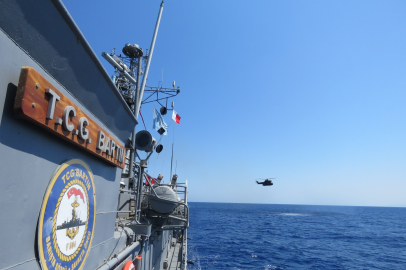 TCG Bartın Karakol Gemisi, eğitim gerçekleştirdi