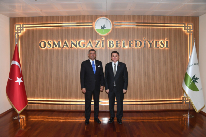 Başkan Aydın, CHP Elazığ Milletvekili Gürsel Erol'u ağırladı