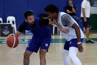 Bursaspor Basketbol’dan taktik antrenmanı