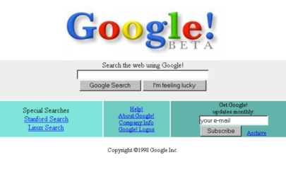 Google kaç yılında ve kim tarafından kuruldu?