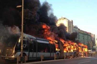 Metrobüs yangını neden dolayı çıkar?
