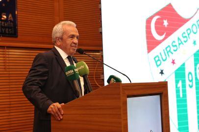 Başkan Özdemir: 'Bursa ve Bursaspor’un el ele büyüyeceğine inancımız tam'