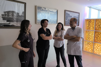 Bursa’da doğdukları hastaneye yıllar sonra doktor oldular