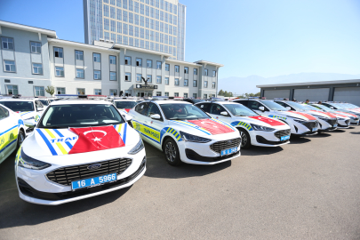 Bursa’nın güvenli geleceği için 235 araç yola çıkıyor