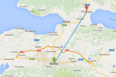 Bursa-Orhangazi arası kaç saat sürüyor?
