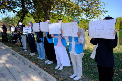 Bursa'da öğrenciler zulme sessiz kalmadı!