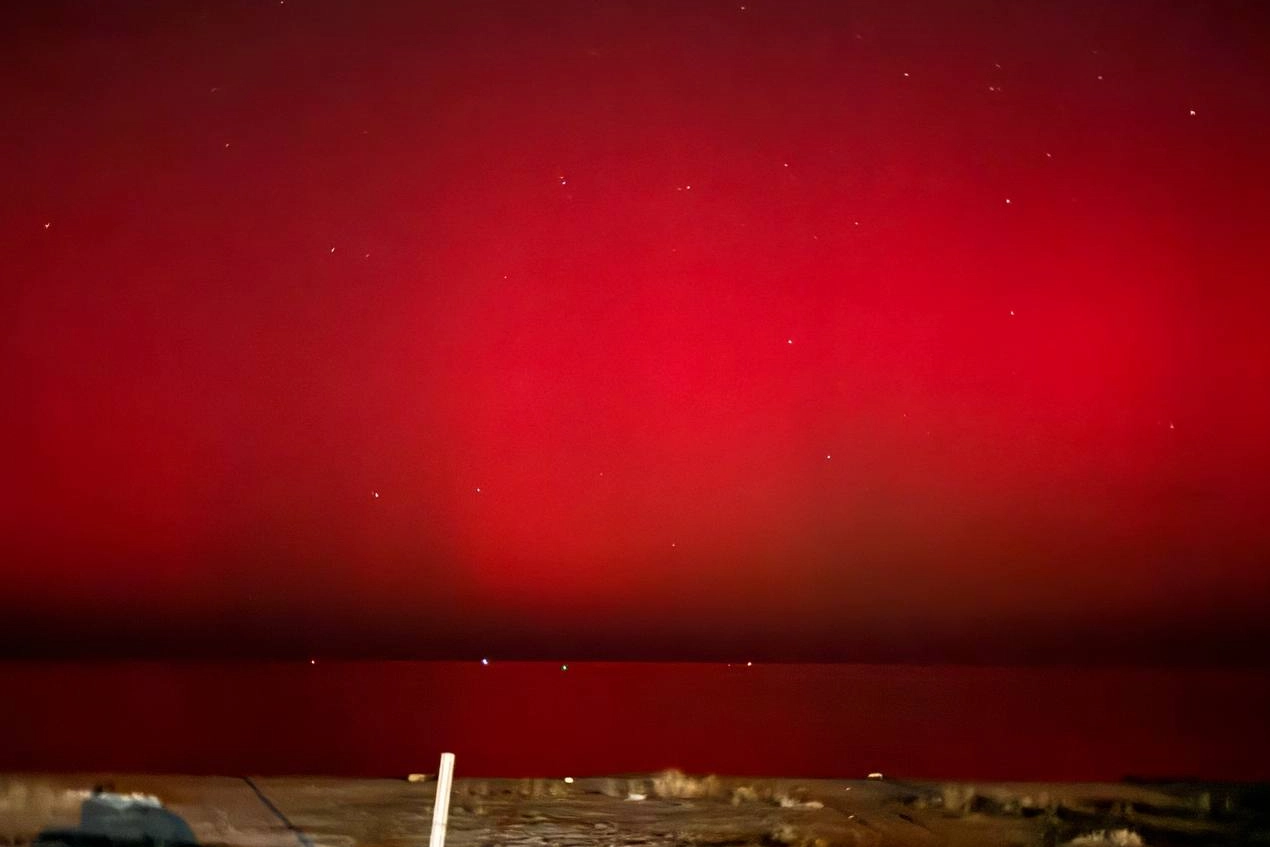 Sakarya'da Kuzey Işıkları görüntülendi