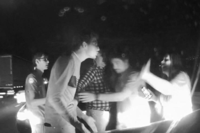 Darbedilen ambulans şoförünün taşıdığı hasta tehlikeyi atlattı