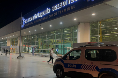 Bursa Şehirler Arası Otobüs Terminali'nde korku dolu anlar!