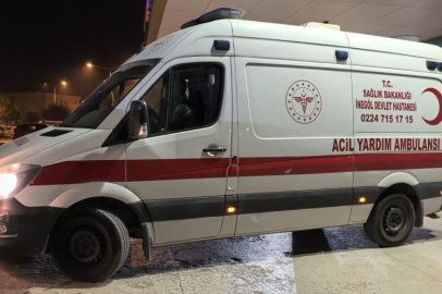 Bursa'da ambulans şoförüne saldırı!