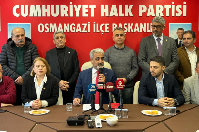 CHP Osmangazi İlçe Başkanı Cengiz Çelikten’den iç tartışmalarla ilgili çıklama