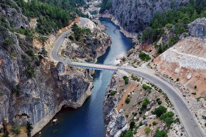 Toros Dağları'nın arasında gizli doğal güzellik: Nadire Kanyonu