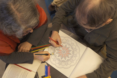 Burfaş B Kafe'de teknolojiye mola!