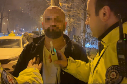 Bursa'da polis ile sürücü arasında alkol testi krizi: Üflemeyi reddetti