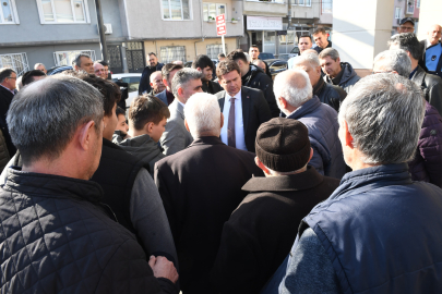 Başkan Aydın çözüm odaklı ziyarette vatandaşları dinledi