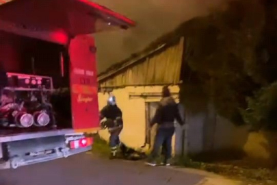 Bursa’da çiftlikte yangın! Onlarca hayvan telef oldu