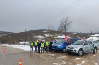 İnegöl’de orman ürünleri taşıyan araçlara sıkı denetim