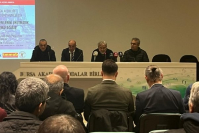 Bursa'da deprem için ortak hareket etme çağrısı!