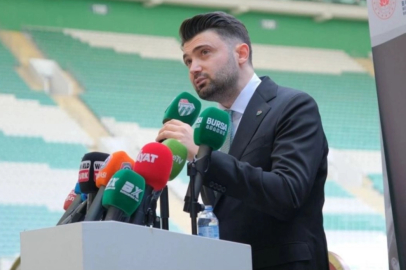Bursaspor Başkanı Enes Çelik’ten taraftarlara çağrı