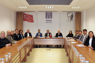 İMO Bursa Şubesi'nden güvenli yapılar için stratejik planlama!