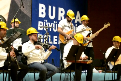 Bursa’da Madenci Korosu'ndan muhteşem konser