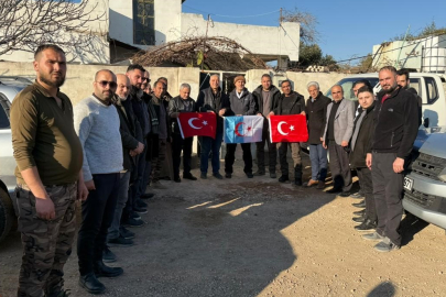 Türk Dünyası Yörük Türkmen Birliği’nden Suriye çıkarması