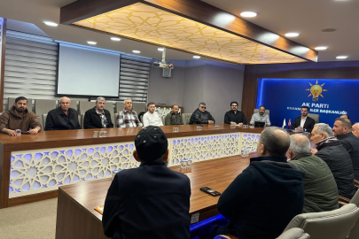 AK Parti Osmangazi İlçe Teşkilatı sorunları görüşmek için toplandı