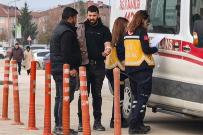İnegöl’de mobilya atölyesinde iş kazası
