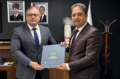BİK Bursa Şube Müdürü Osman Başeğmez’den Tanrıkulu’na ziyaret