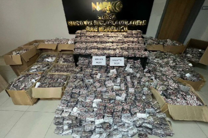 Bursa polisinden tarihi rekor! Binlerce genci zehirleyeceklerdi