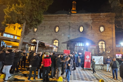 Bursa'da Berat Kandili dolayısıyla anlamlı etkinlik!