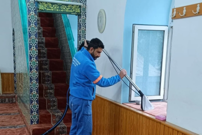 Yıldırım Belediyesi’nden camilerde hijyen seferberliği!