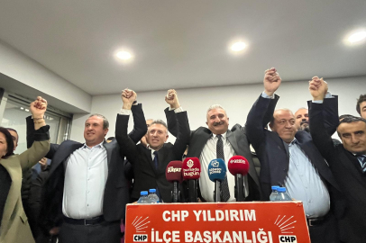 CHP Yıldırım İlçe Başkanlığı'nda İlhami Gün kaldığı yerden devam ediyor 