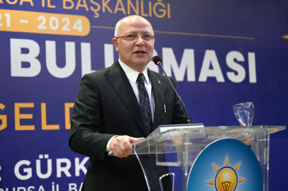 AK Parti Bursa İl Başkanı Davut Gürkan’dan kongre mesajı